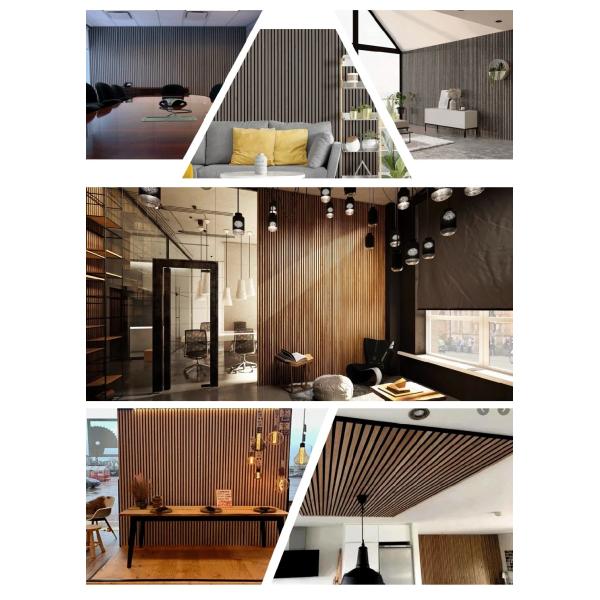 Office Acoustics Made Easy Total Solution with Eco-Friendly E0 Wooden Acoustic Panels