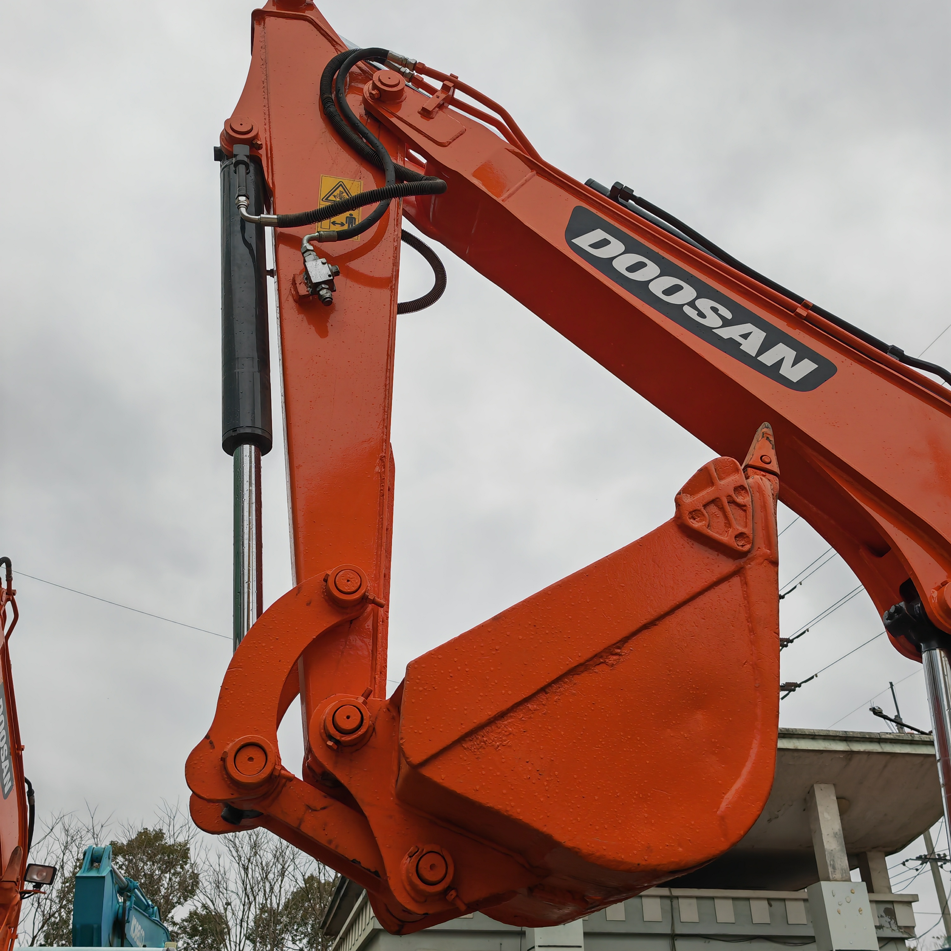 Used Doosan Mini Excavator Dx55 Second Hand Mini Digger Original Color