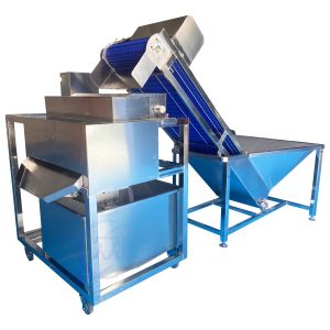 Automatic Shrimp Cleaning Machine 1.5KW Stable Large Capacity