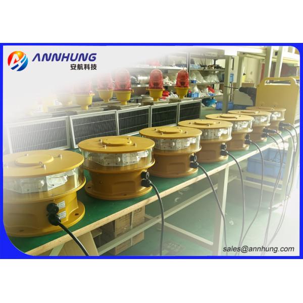 Red Color Type C Aviation Warning Lights Medium-Intensity GPS Synchronization