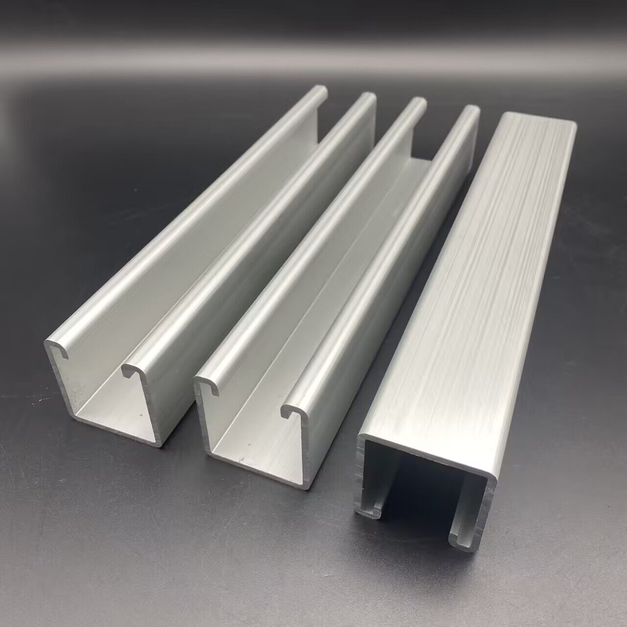 Aluminum Solar Mounting Channel System Aluminum C Profile