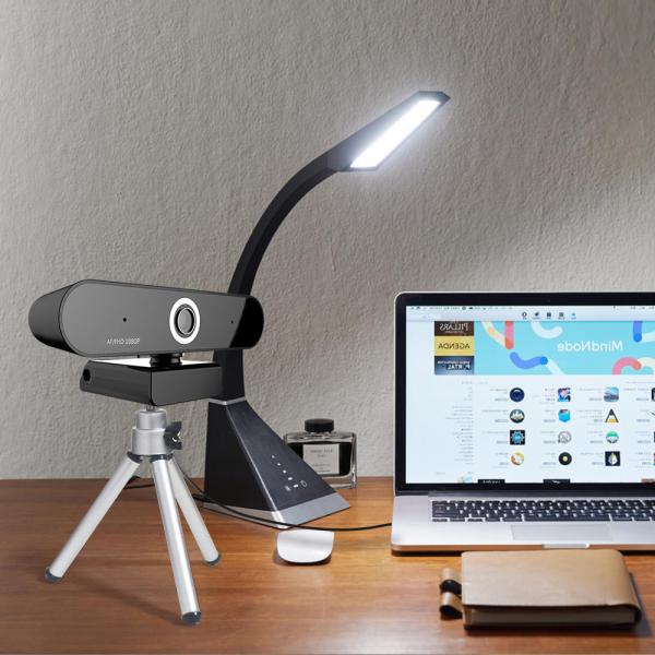 USB Webcam Camera with Microphone for Video Conferencing, Recording, and Streaming