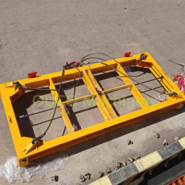 Semi Automatic Spreader Heavy Duty 20ft / 40ft Container Lifting