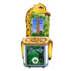 China Hit Giraffe Tickets Redemption Arcade Machines Coin Pusher 350W 220V on sale