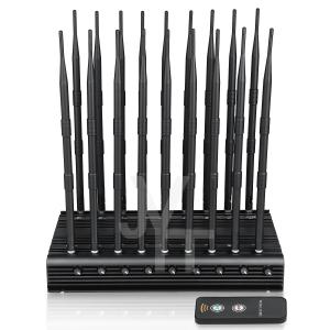 China World First 18 antennas all-in-one  5.2G 5.8G all frequencies Signal jammer With Remote Control on sale