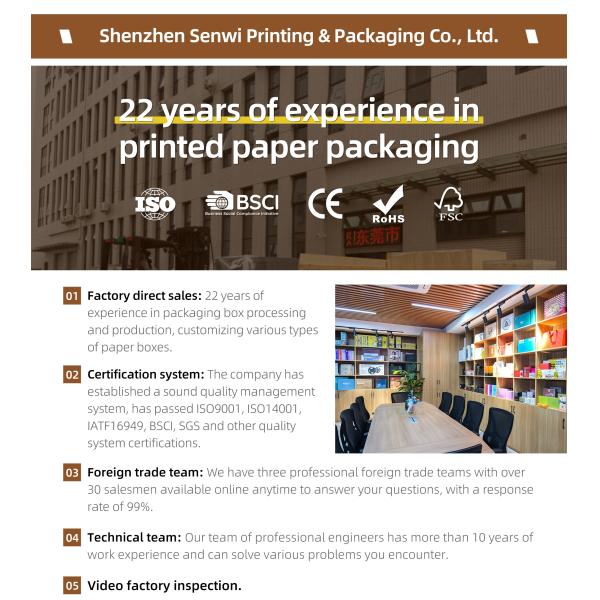 Recyclable Luxury Paper Gift Box For Soap Special Paper 4C Print