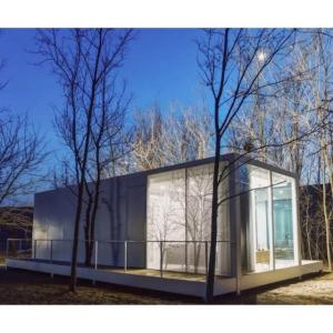 China Compounding 0.426mm Steel Expandable Flat Pack Insulated Containers Home on sale