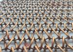 Wall Coverings Decorative Architectural Wire Mesh Belt For Screen & Space