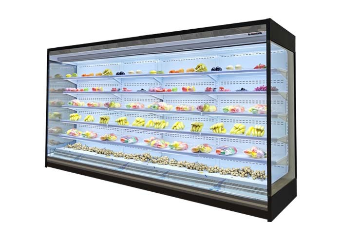 Buy cheap Quiet Frost Free Multideck Open Chiller With Adjustable Shelf product