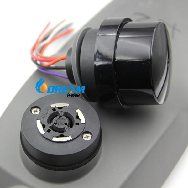 Photocell Sensor With Auto On Off Photo Control & IP65 Photoelectric Sensor Receptacle Set For Outdoor LED Lighting