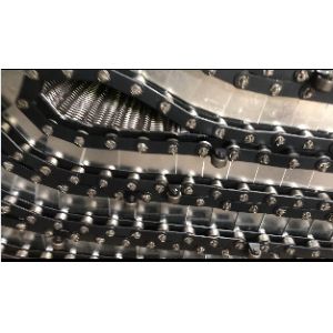 High Temperature SS304 Chain Mesh Belt Balanced Weave wire