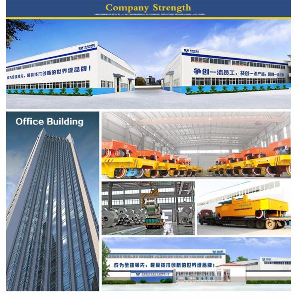 No Power Material Handling Carts Steel Frame Industrial Heavy Loading Carriage