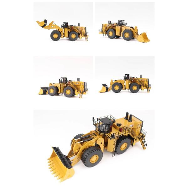 Diecast Masters 995 Wheel Loader Scale Model Construction Vehicle 1/50 Engineering Toy 85716