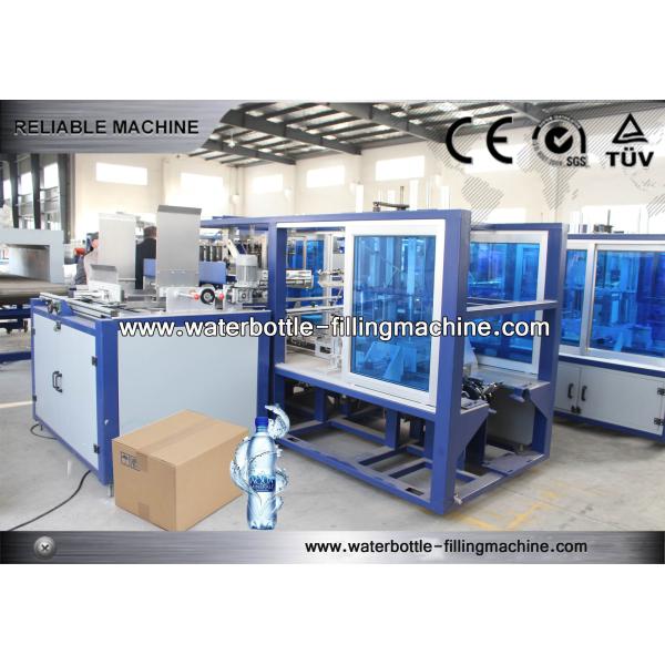 Carton Packaging Equipment For Glass / Plastic Bottle Secondary Packaging