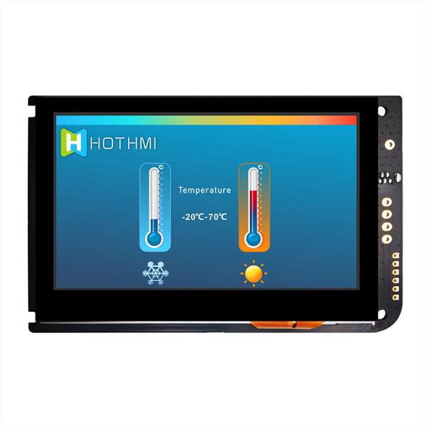 4.3 Inch UART Capacitive Touch Screen TFT LCD 480x272 Display With Lcd Controller Board