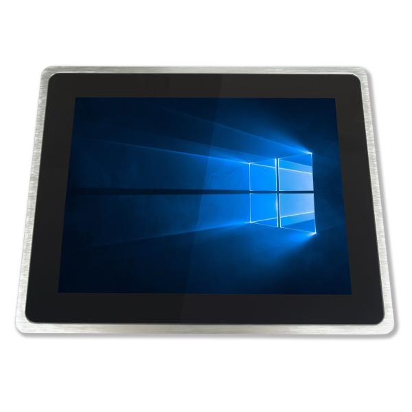 IPPC-1208T 12.1" Fanless Touch Screen PC Capacitive Touch J1900 CPU Dual Network 2 Series 4 USB