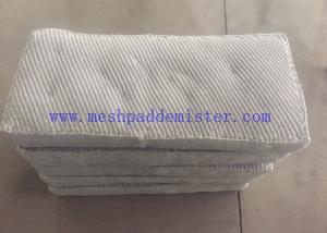 Buy cheap ISO9001 Standard Stainless Steel Mesh Pad Demister For 960 - 430 Mm product