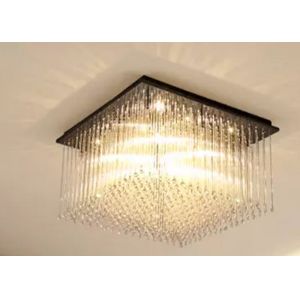Buy cheap Luxurious Led Downlight Ceiling Light Rectangular Modern Crystal Chandelier product