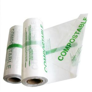 China PE Plastic Type PLA PBAT Compostable Cornstarch Dry Cleaning Poly Food Packaging Bags on sale