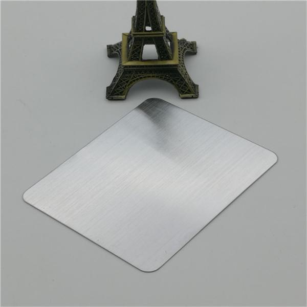 SS 304 L stainless steel sheet NO.4 HL and mirror finish with anti finger print