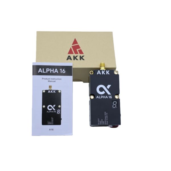 96CH Vtx Fpv Transmitter Fpv Vtx Long Range 19-28V 16W Adjustable