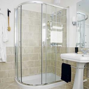 Buy cheap Custom Arch Tempered Glass Bifold Bath Glass Shower Enclosure Ss Door product