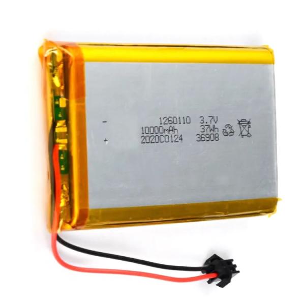 Energy Technology Li Polymer Battery Rechargeable 30C Max60C 3.7v Lipo Battery Rechargeable Li-Polymer 1260110 10000mAh