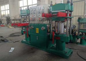 China 50T Pressure Rubber Gasket Hydraulic Vulcanizing Press Machine with Double Working Station on sale