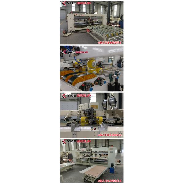 Speed 600 stitches/min YIKE GROUP Semi-automatic corrugated box stitching machine 2pcs