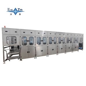 Mobile Phone Camera Fixture Cleaning Line 40KHZ Automatic Ultrasonic Cleaning