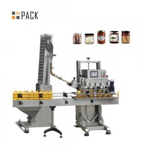 Buy cheap Automatic 6 Wheel Glass Bottle Capping Sealing Packing Machine With Caps Feeder product