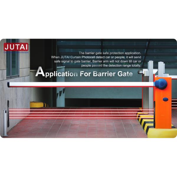 Safety Light Curtain Anti Pinch Photocell 2m 8 Beams For Industrial PVC Fast Door