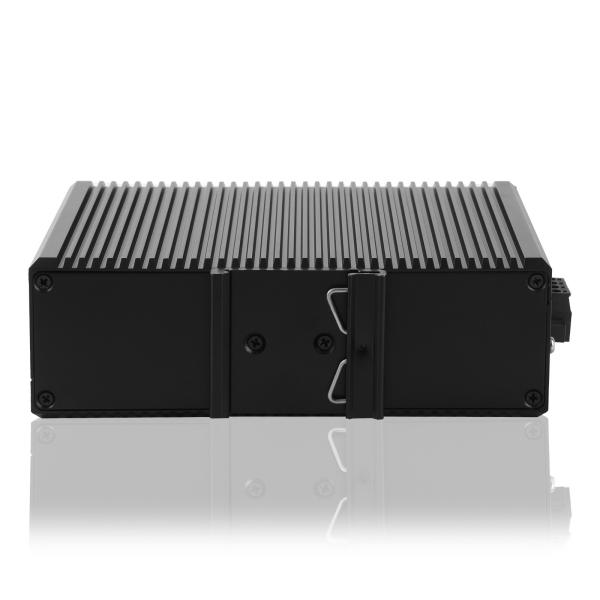 2 SFP Industrial Managed POE Switch 48-56V DC Ieee 802.3 Af Switch