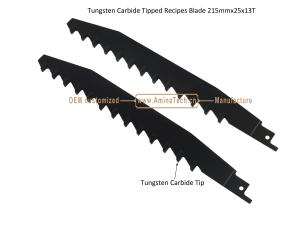 Buy cheap Tungsten Carbide Tipped Recipes Blade 215mmx25x13T,Reciprocating,Power Tools product