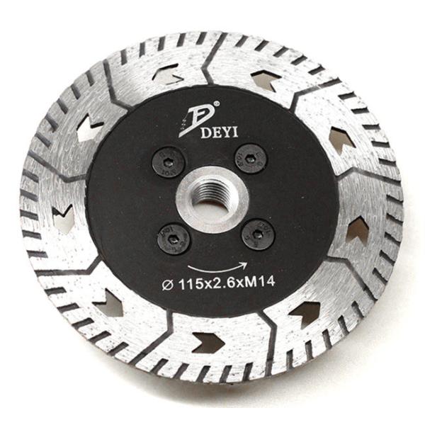 Deyi 5/8-11" Flange Sintered Diamond Masonry Blade Hot Pressed