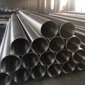China Bright Polished 304 Stainless Steel Pipe / Welded Pipe 400# Polished SS Pipe 6 - 219mm on sale