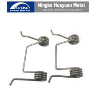 China Industrial Stainless Steel Wire Forming Zinc Plated Double Spiral Torsion Spring for sale