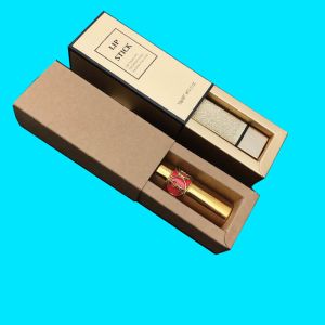 Cosmetics lipstick eyebrow pencil retail paper box with your style