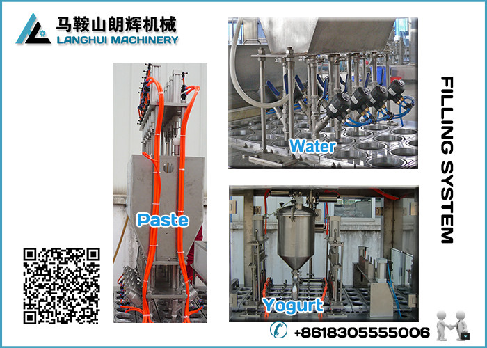Automatic Tomato sauce | Salad Dressing Cup Filling and Sealing Machine