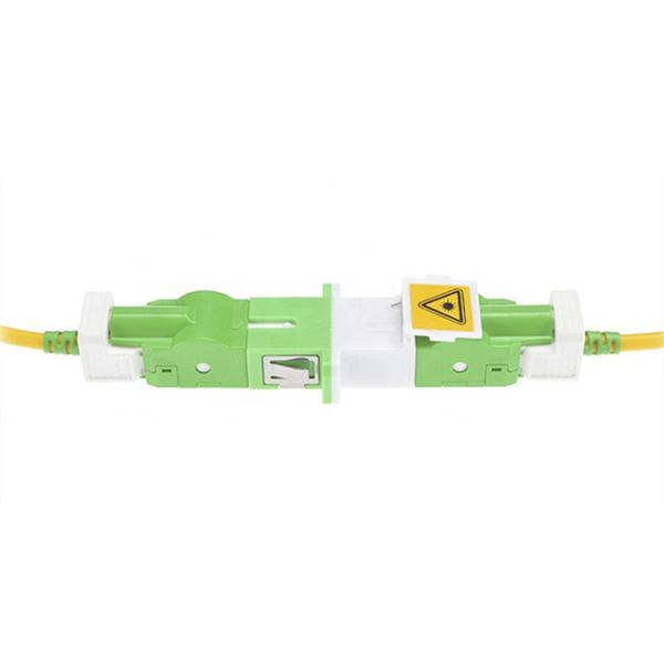FTTH SC Fiber Optic Patch Cord Auto Shutter Connector For Dust And Laser Protection