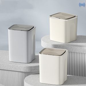 Intelligent Induction Garbage Can Household Bedroom Large Capacity Kitchen