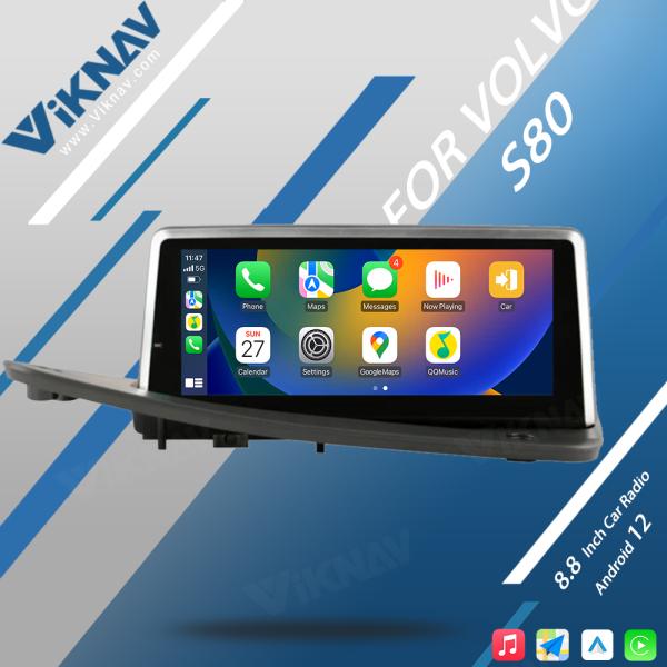 Android Autoradio Volvo S80 V70 Stereo 2004-2011 GPS Navigation Multimedia Player