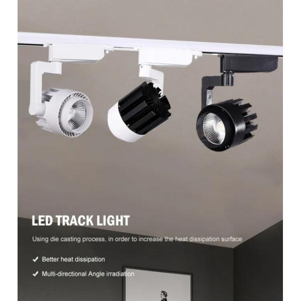 Pendant LED Track Spotlight 40w Cob Track Light No Flickering