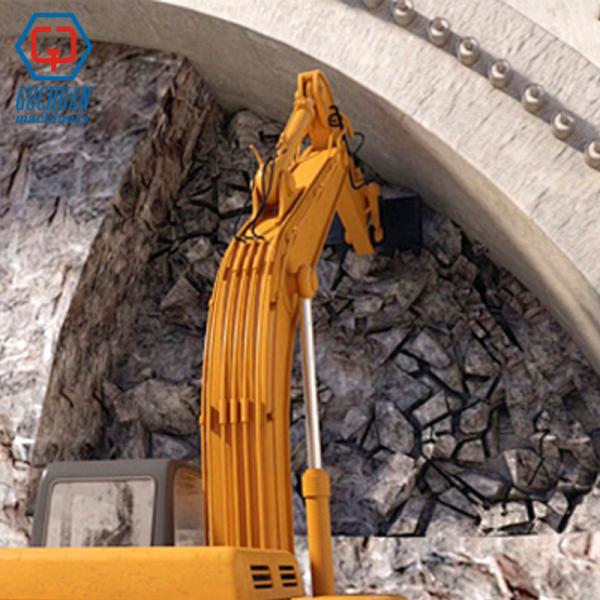 Silence Box Type Hydraulic Breaker Rock Hammer SB40 With 68mm Chisel For 4-7 tons Excavator