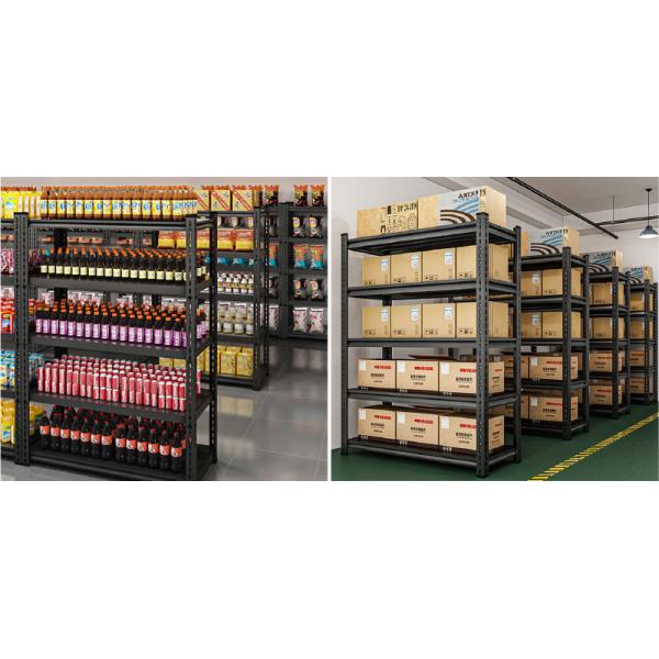 Light Duty Rack Angel Iron Rack Carton Box Storage Racking Long Span Rack Warehouse Storage Rack