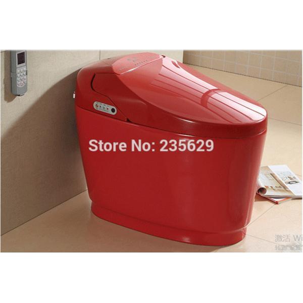 2016 Hot sale factory pirce sanitary ware china intelligent red wc toilet