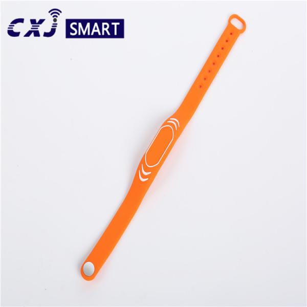 Programmable Silicone ntag213 wrist band RFID NFC Bracelet