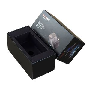 150x150mm Custom Printed Paper Boxes , Metallic Paper Packaging with plastic