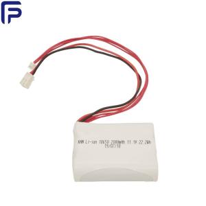 Buy cheap 2000mAh Rechargeable Lithium Ion Polymer Battery Pack 11.1V 22.2Wh For Electric Sweeper product