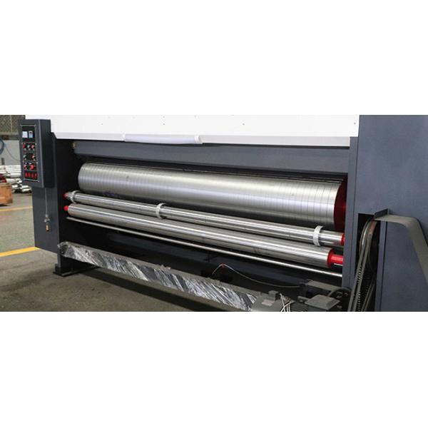 Corrugated Carton Flexo Printing Machine 2 Color With Die Cutter